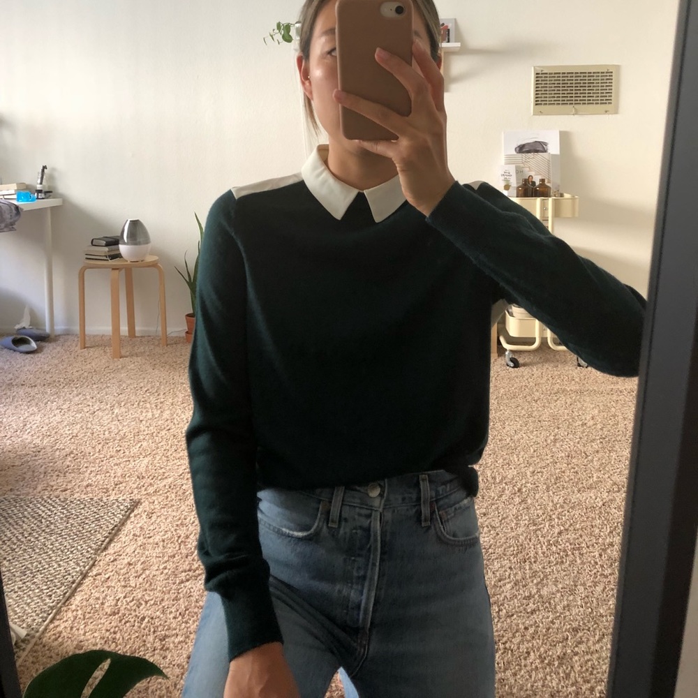 HNM wool blend sweater blouse